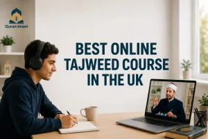 Student Learning Tajweed Online with a Qualified Al-Azhar Teacher