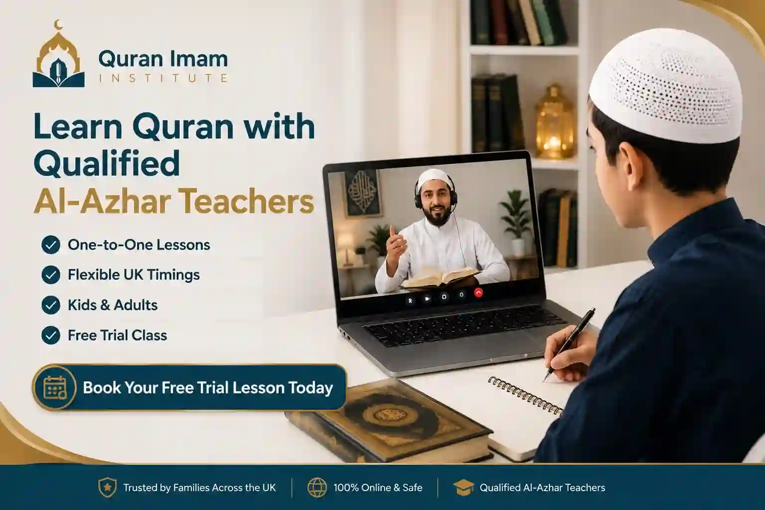 Learn Quran with Qualified Al-Azhar Teachers and Free Trial Lesson