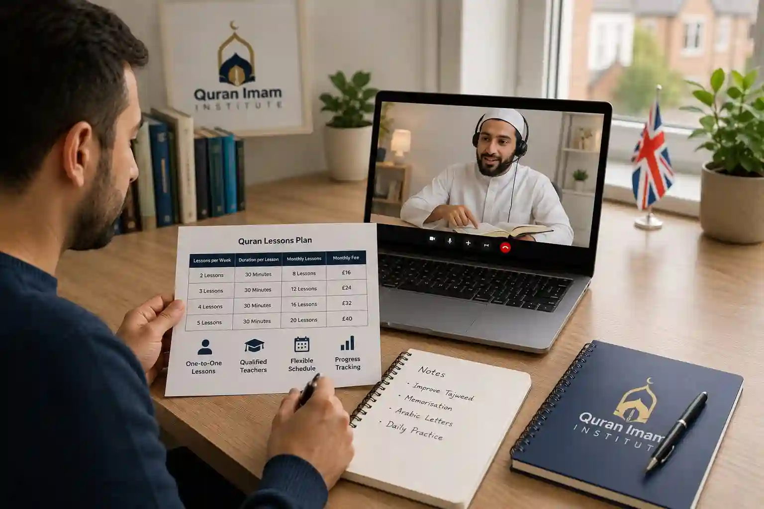 Quran lesson pricing and one-to-one online Quran classes