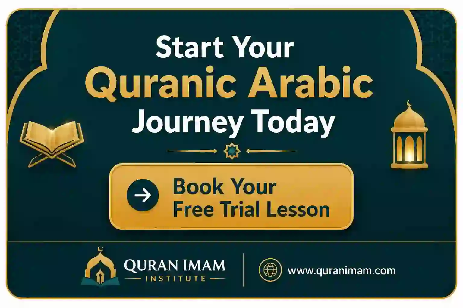 Book your free trial Quranic Arabic lesson with a qualified online teacher.